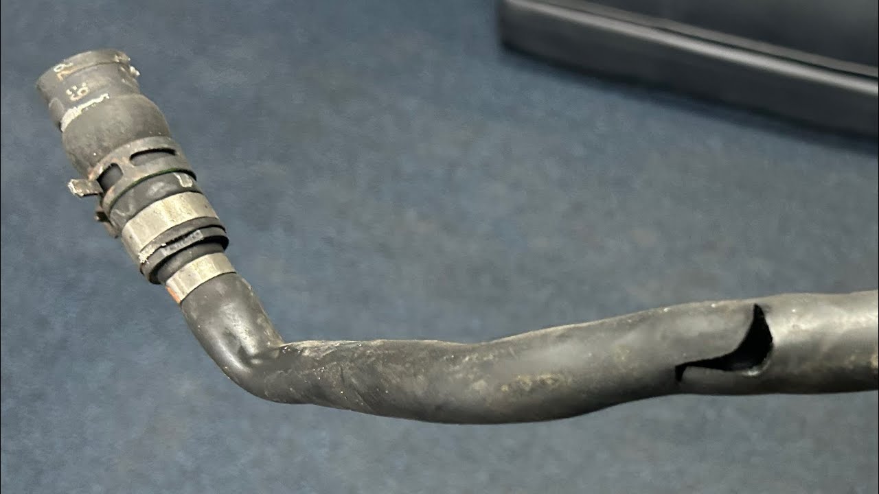 JAGUAR XKR X150 - Hidden burst Coolant Hose issue fixed!