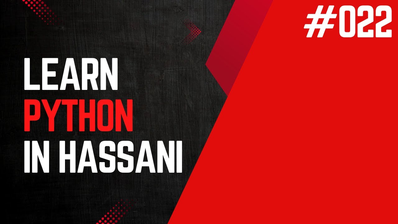 #022 | Strings: Fourteenth Part | f{} | Section Ten | Learn Python in Hassani