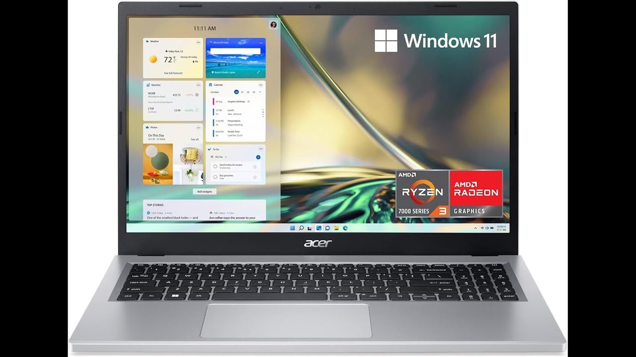 Acer Aspire 3 Slim Laptop Review Ryzen 3 8GB RAM 15.6 FHD