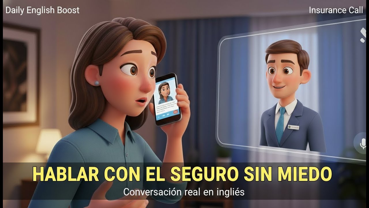 Habla inglés con confianza | habla con el seguro en inglés sin miedo | Conversación real y práctica