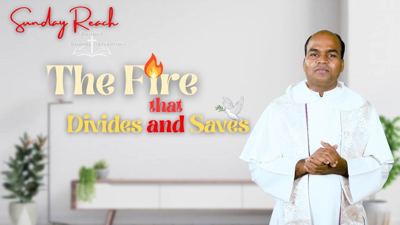 SUNDAY REACH | 17 August 2025 | 20th Sunday in Ordinary Time | Fr Xavier Dias OP | Luke 12:49-53