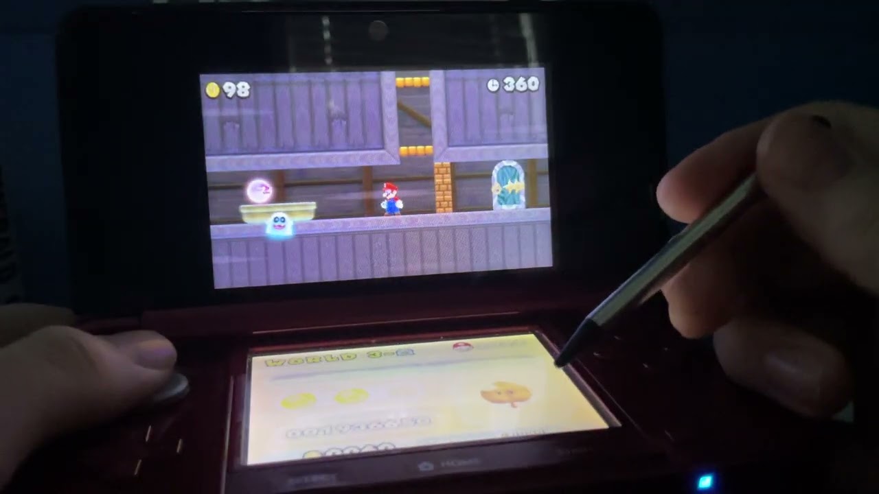 Back to new super Mario bros 2