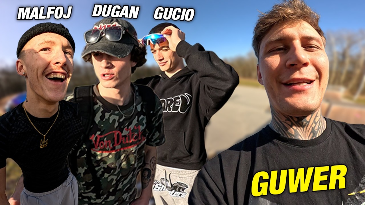 OG SQUAD NA SKATEPARKU 😎