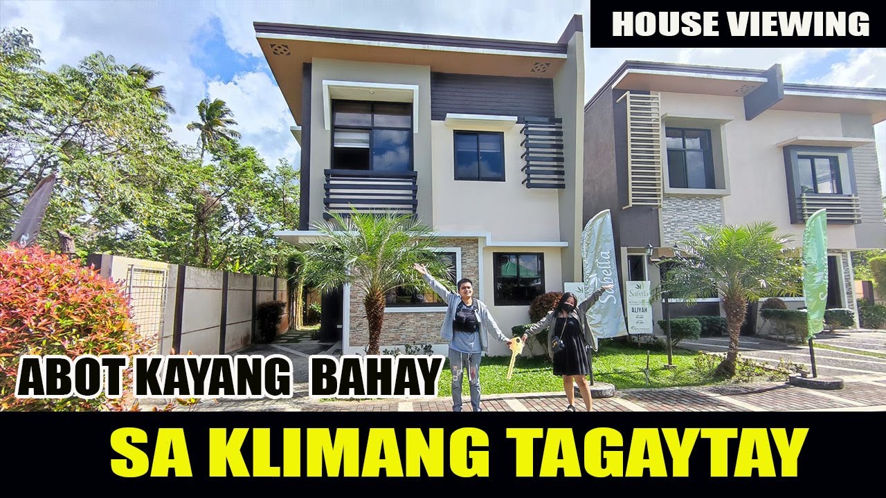 SARAP NG FEELING MAGKA-BAHAY I House and Lot in Cavite Klimang Tagaytay sa Abot kayang Halaga