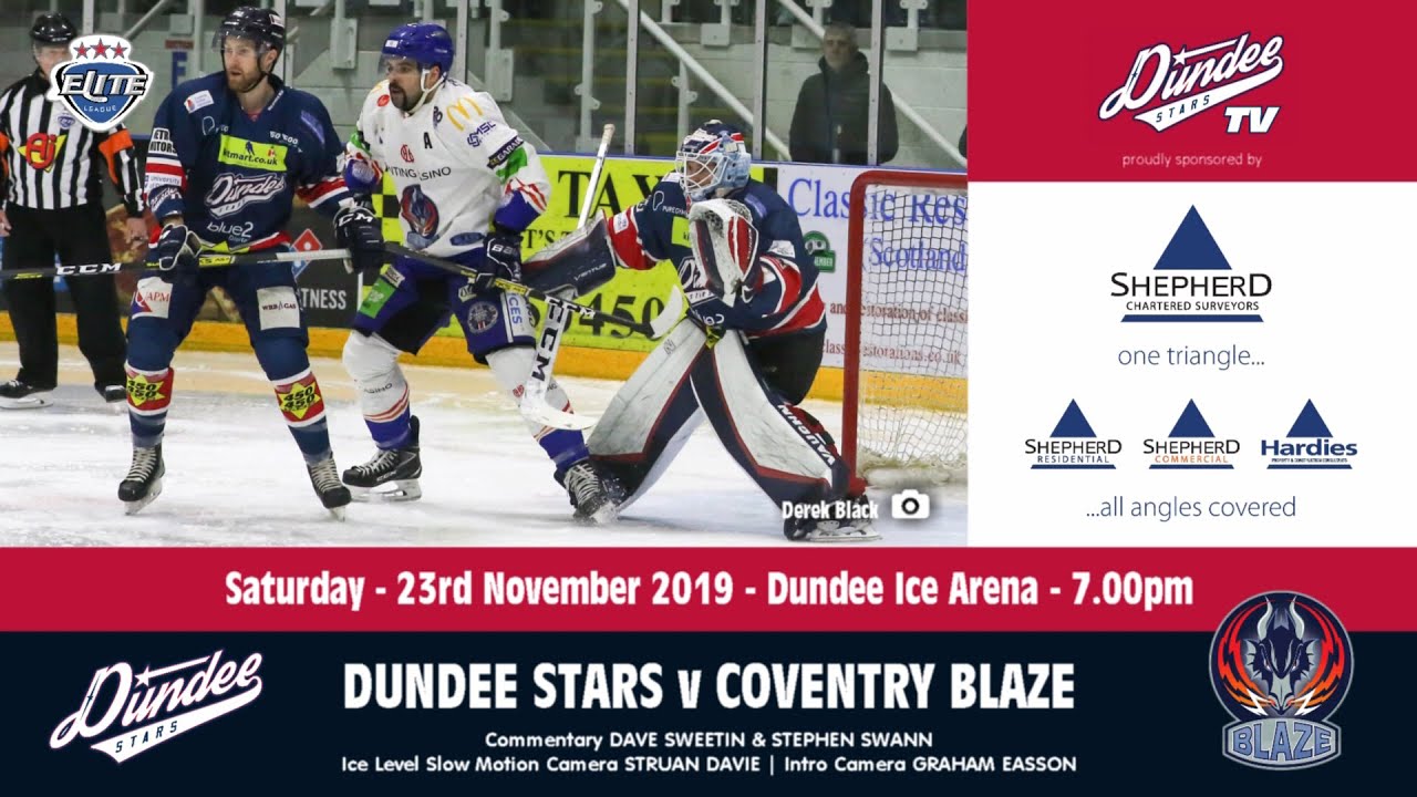 23/11/2019 - Dundee Stars v Coventry Blaze