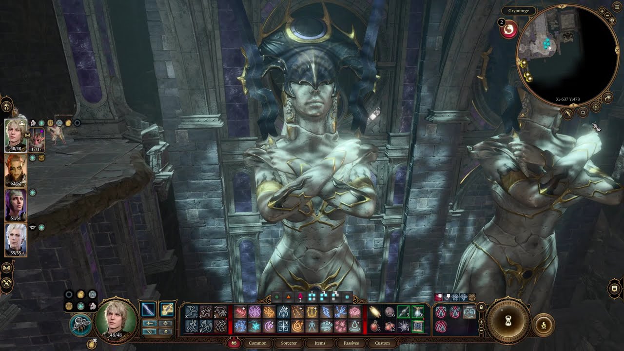 Baldur's Gate 3 - The Old Sharran Temple Inside Grymforge & Traps #E489