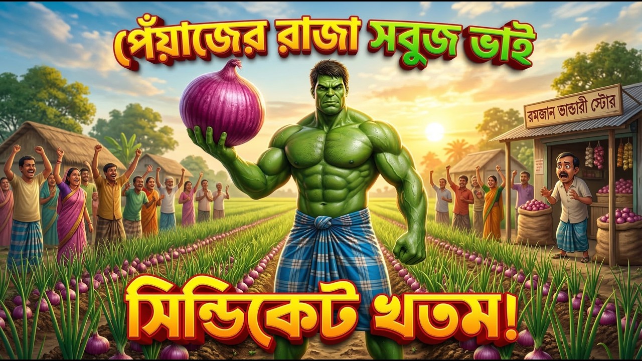 পেঁয়াজের রাজা সবুজ ভাই: তছনছ হলো সব সিন্ডিকেট! (Hulk vs Onion Syndicate)
