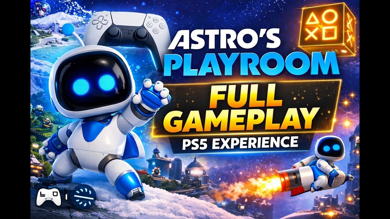 Astro’s Playroom GAMEPLAY 🎮 | The Ultimate PS5 Experience
