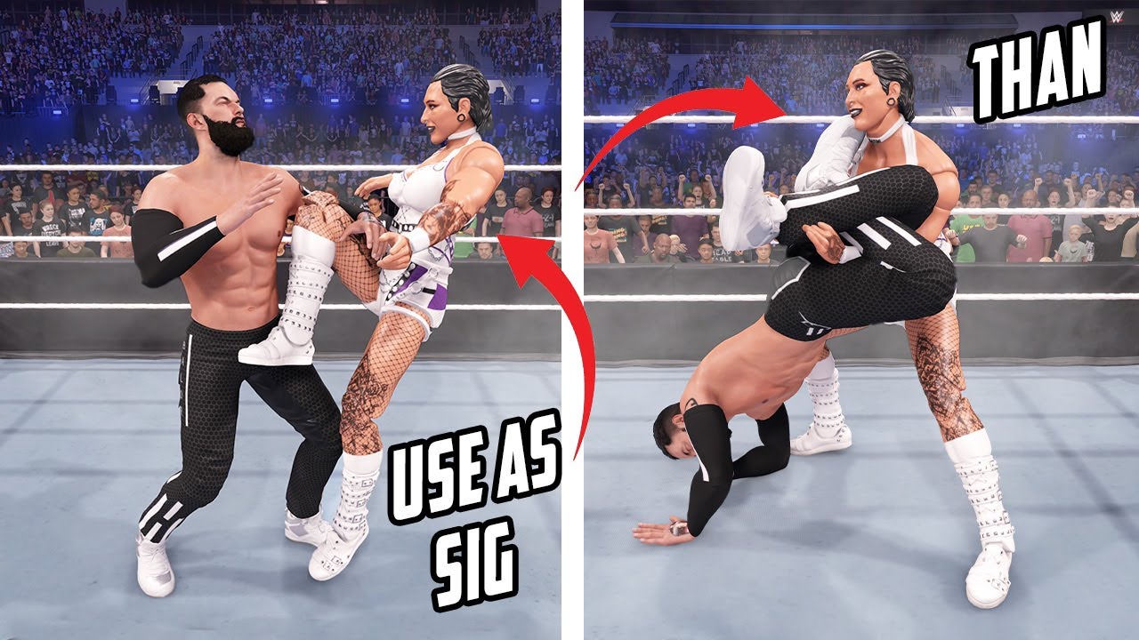 Приёмы, которые следует использовать перед финишным приёмом в WWE 2K25 (плавный переход)