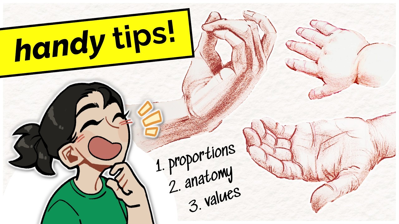 How to Draw HANDS Better Than 99% of People