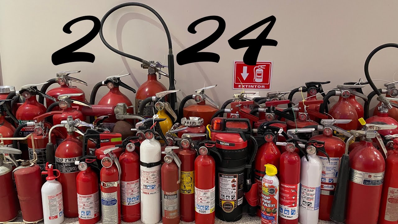 Fire Extinguisher Collection as of 12/20/24