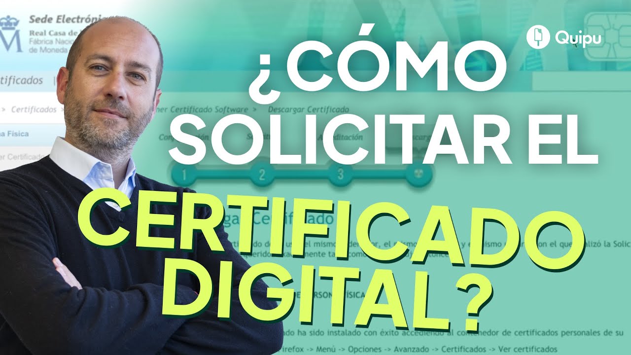💻 Cómo solicitar el CERTIFICADO DIGITAL de persona física (FNMT) ✅ 2025