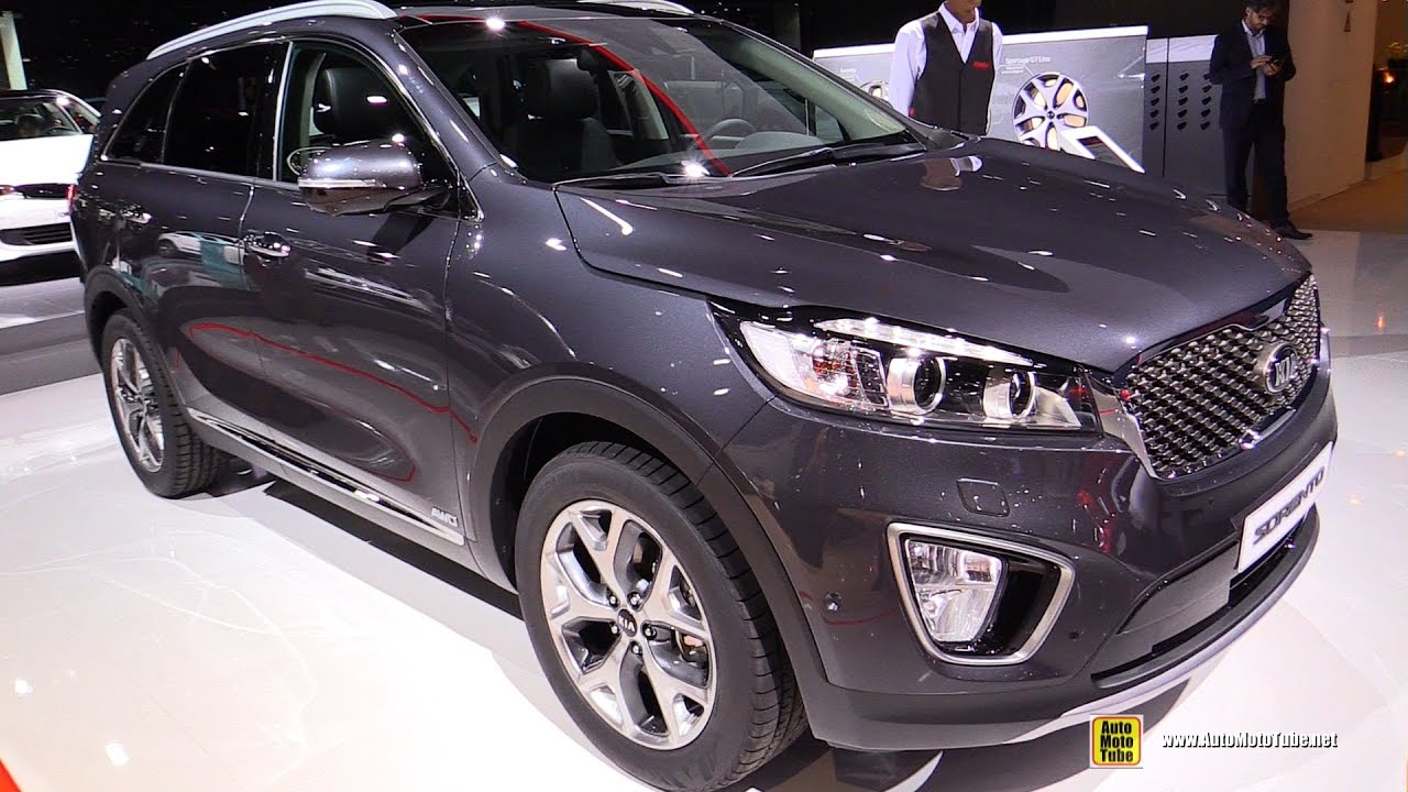 2017 KIA Sorento 2.2 Diesel - Exterior and Interior Walkaround - 2016 Paris Motor Show