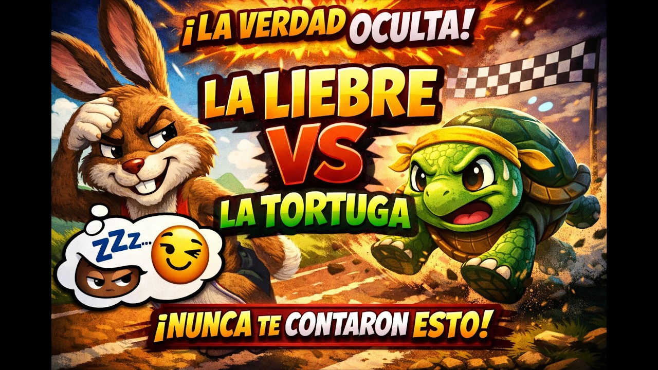 Cuento infantil / La liebre y La tortuga