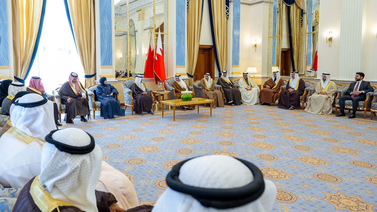 نائب جلالة الملك ولي العهد يلتقي أعضاء الهيئة الاستشارية للمجلس الأعلى لمجلس التعاون للدورة الـ 29