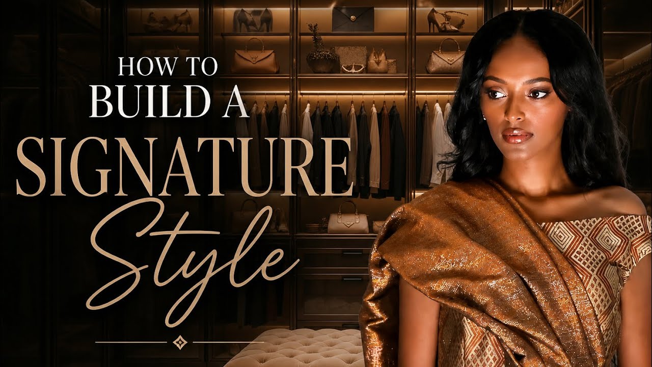 How to build your signature style. 