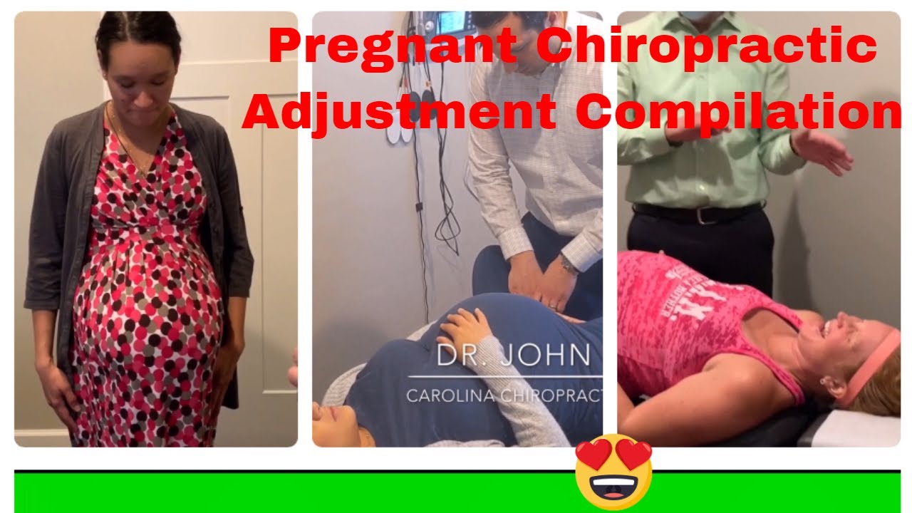 Chiropractic Adjustment - Pregnancy Adjusting Compilation - Webster's Technique - Activator - MVA