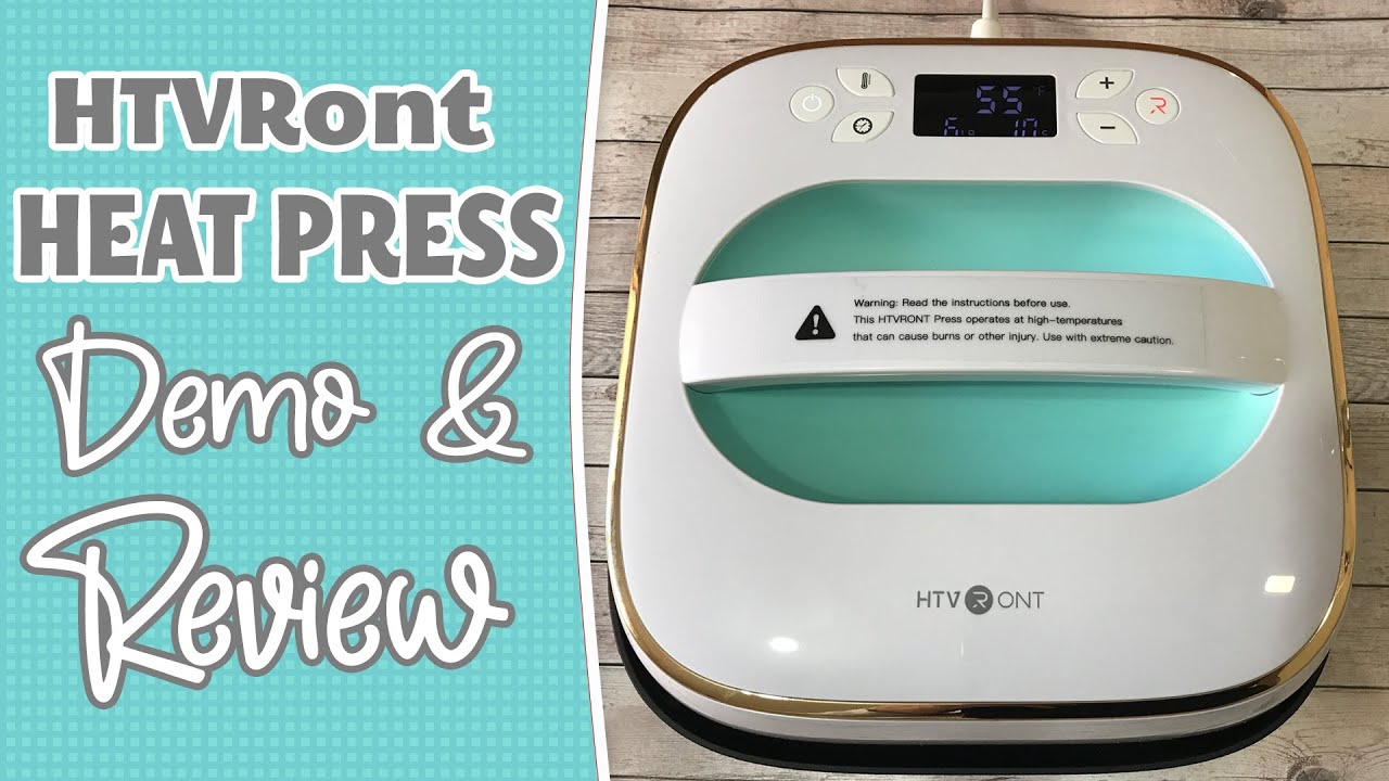 HTVRont Heat Press Review and Demo