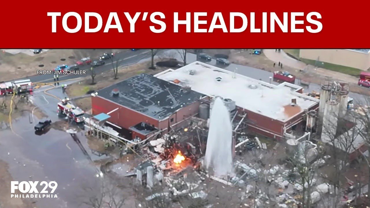 LIVE 🔴 New Jersey explosion update, latest on strikes in Iran