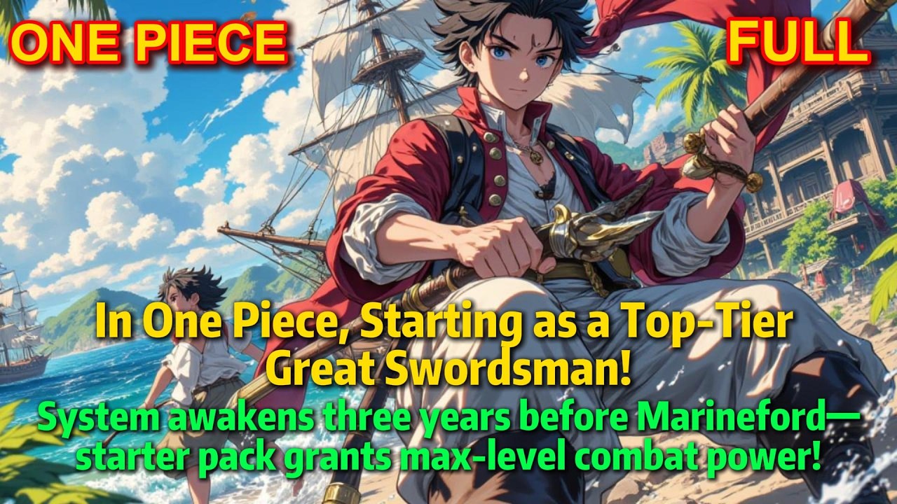【FULL】One Piece: System Grants Top-Tier Great Swordsman Power at the Start#onepiece