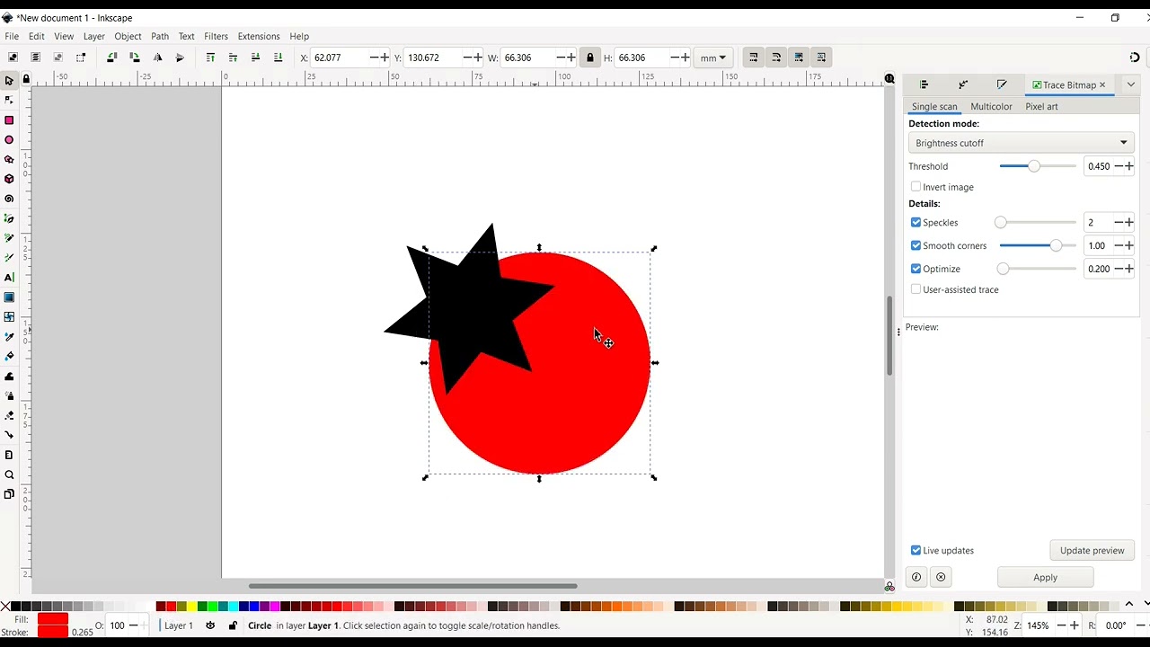 Using Paths to Cut Paths in Inkscape