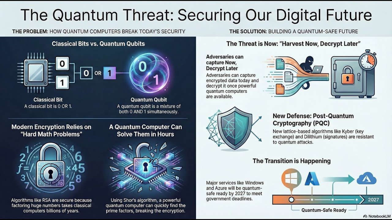 The Quantum Threat and Solution