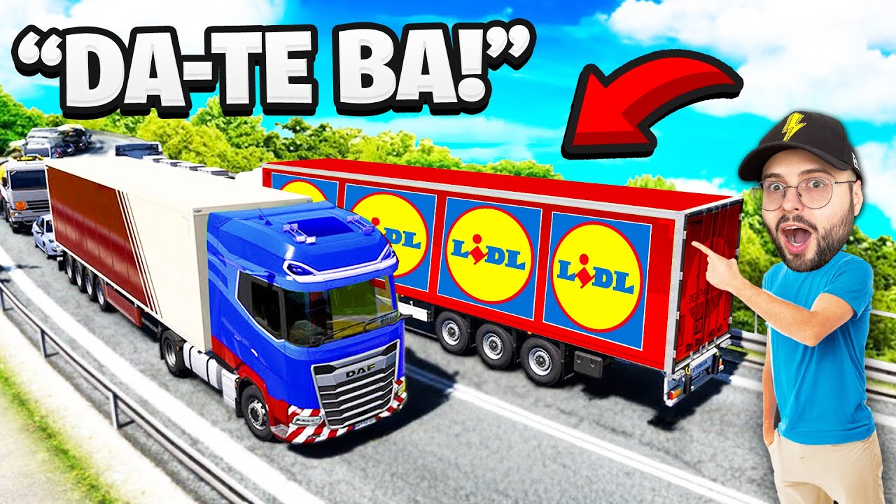 Primul CONVOI de pe Euro Truck Simulator 2 ROMANIA