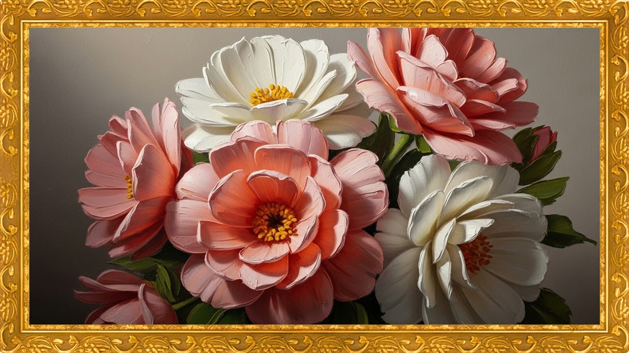 Elegant Vintage Painting | Two Hours of Relaxing Art
