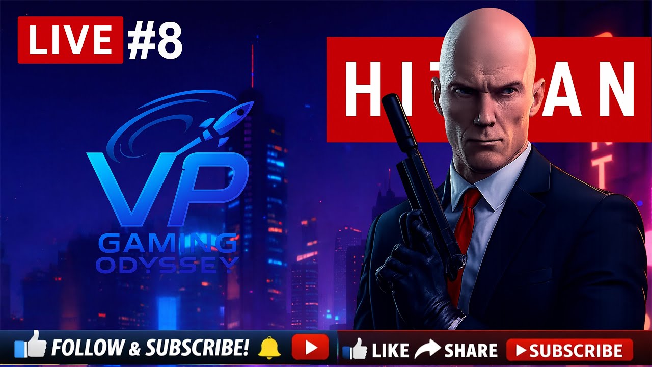 Hitman 1 Hindi LIVE 🔴 | Agent 47 Gameplay | #8| #hitman  #iointeractive  #gamer #gaming #gamingsetup