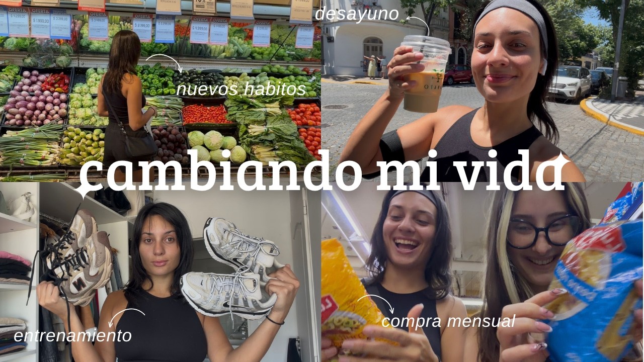 creando nuevos habitos para ser mi mejor version ★ un dia en mi vida (primer vlog)