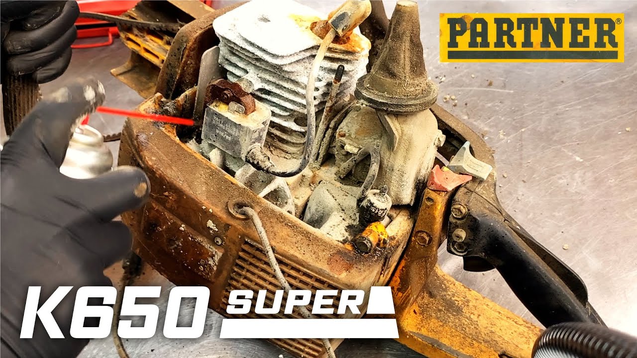 Disk Cutter Restoration - PARTNER K650 SUPER MarkⅡ