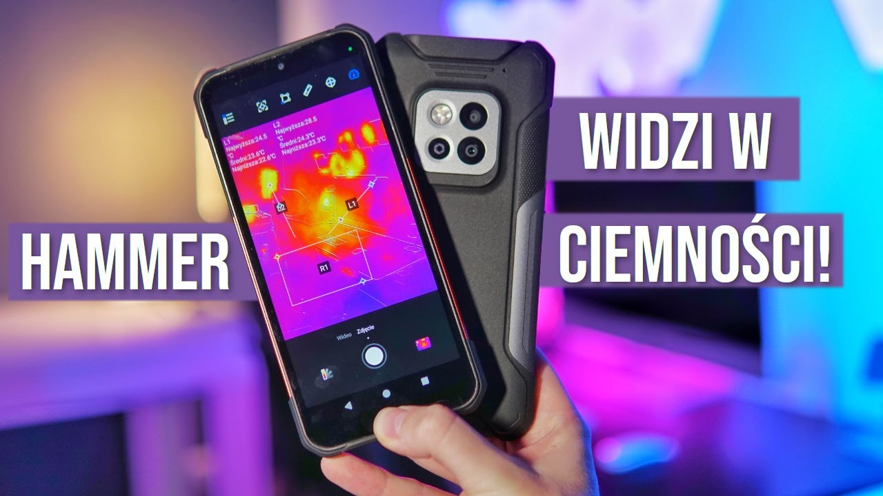 Hammer Construction 2 Thermal - Termowizja, Noktowizor i Laser RECENZJA - TEST Opinie - Mobileo [PL]