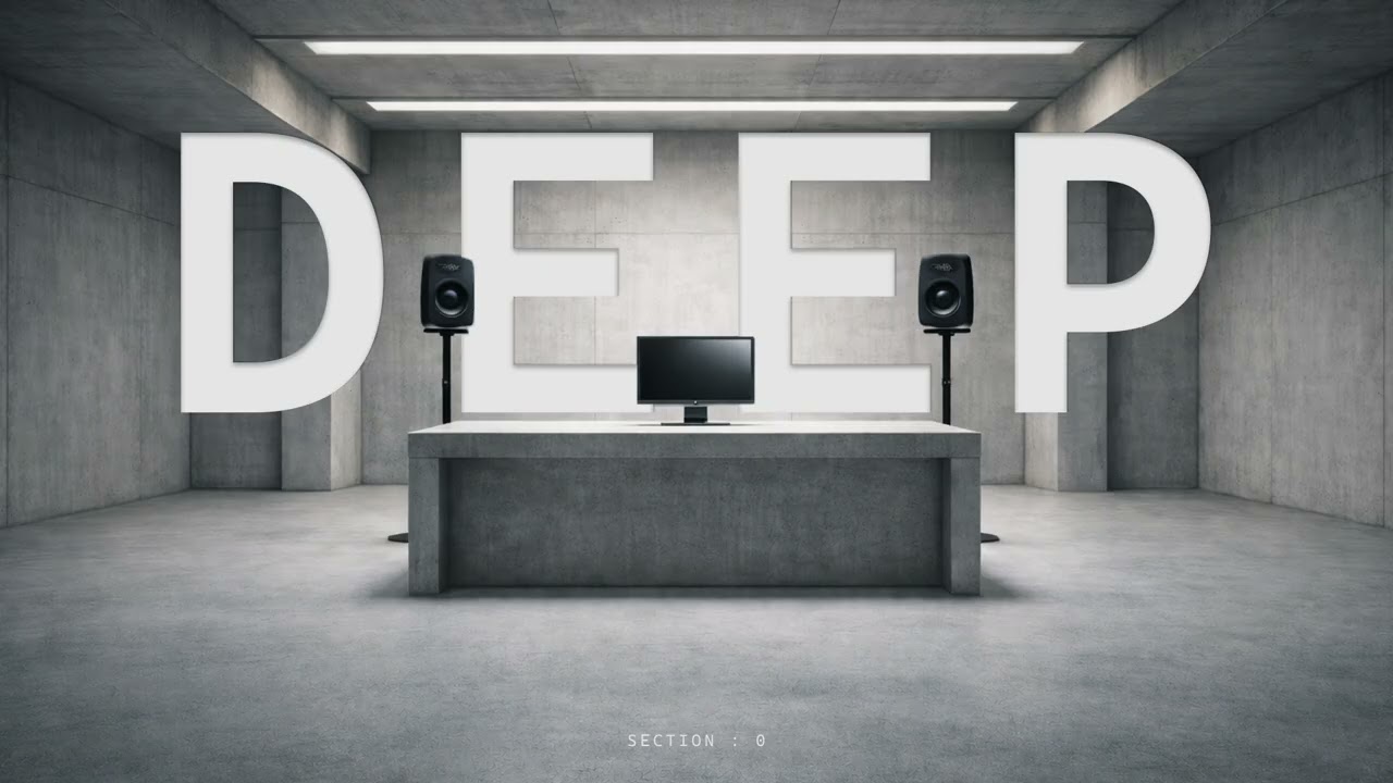 DEEP — dub techno focus mix for work (1 hour)