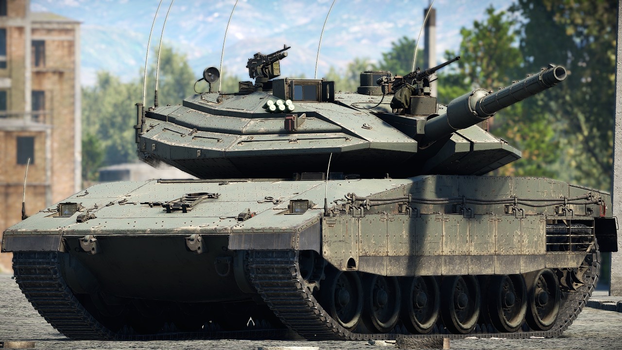 Merkava Mk.4B Main Battle Tank Gameplay || War Thunder