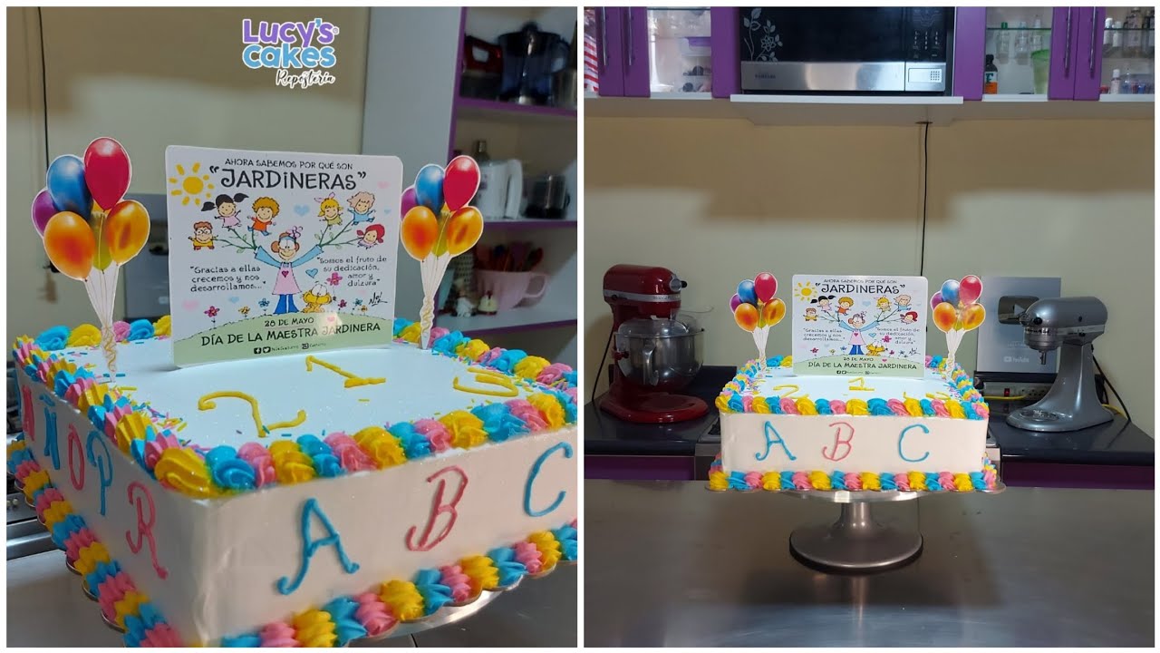 PASTEL CUADRADO PARA 48 PX | SORPRENDE A LOS NIÑOS CON ESTE COLORIDO Y DELICIOSO PASTEL DE CHOCOLATE
