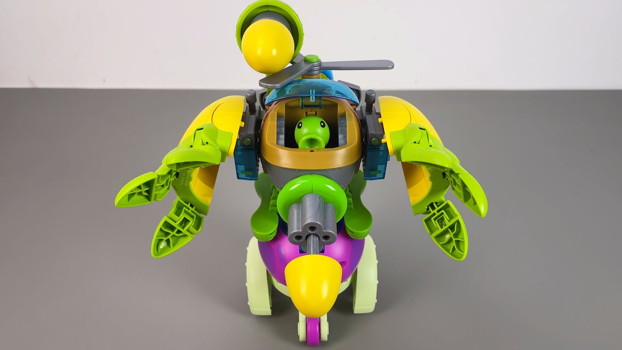 13 Minute unboxing ASMR Plants vs. Zombies Corn Pitcher Mushroom Machine Gun Shooter | Toy Review