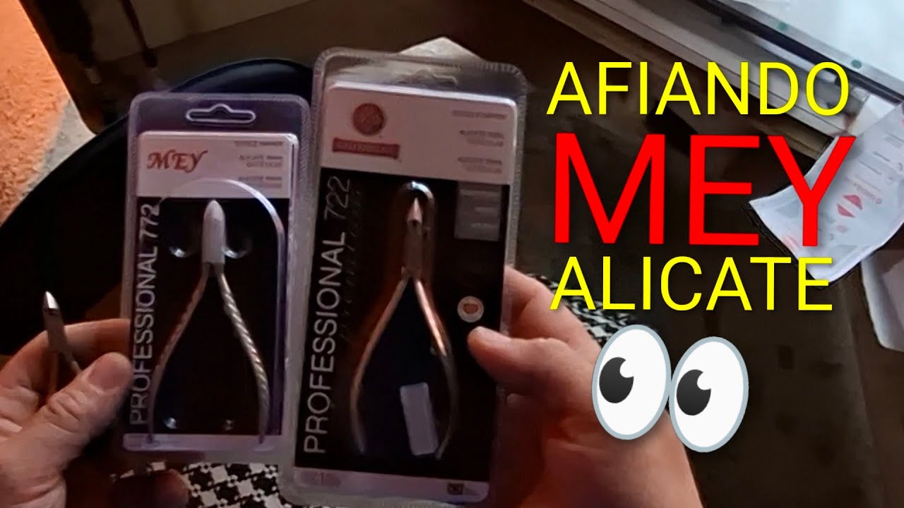 Afiando o alicate MEY na White Sheep Aluminium 