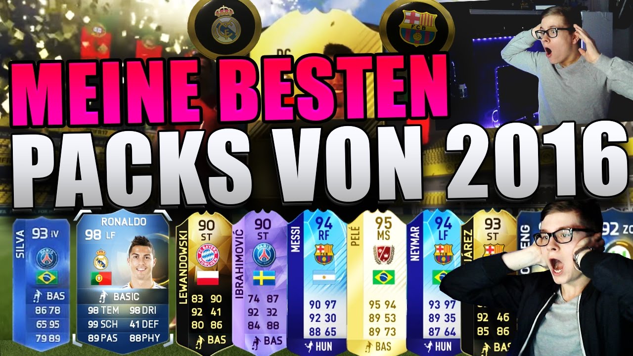 FIFA 17: MEINE BESTEN PACKS IM JAHRE 2016!!! TOTY, WALKOUTS, 98+ TOTS, LEGEND & CO! (FIFA 16/17)
