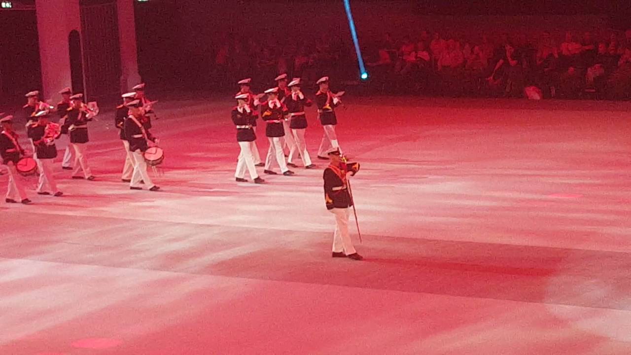 Nationale Taptoe 2016, Marinierskapel der Koninklijke Marine met Tamboerijn & Pijpers van het Korps