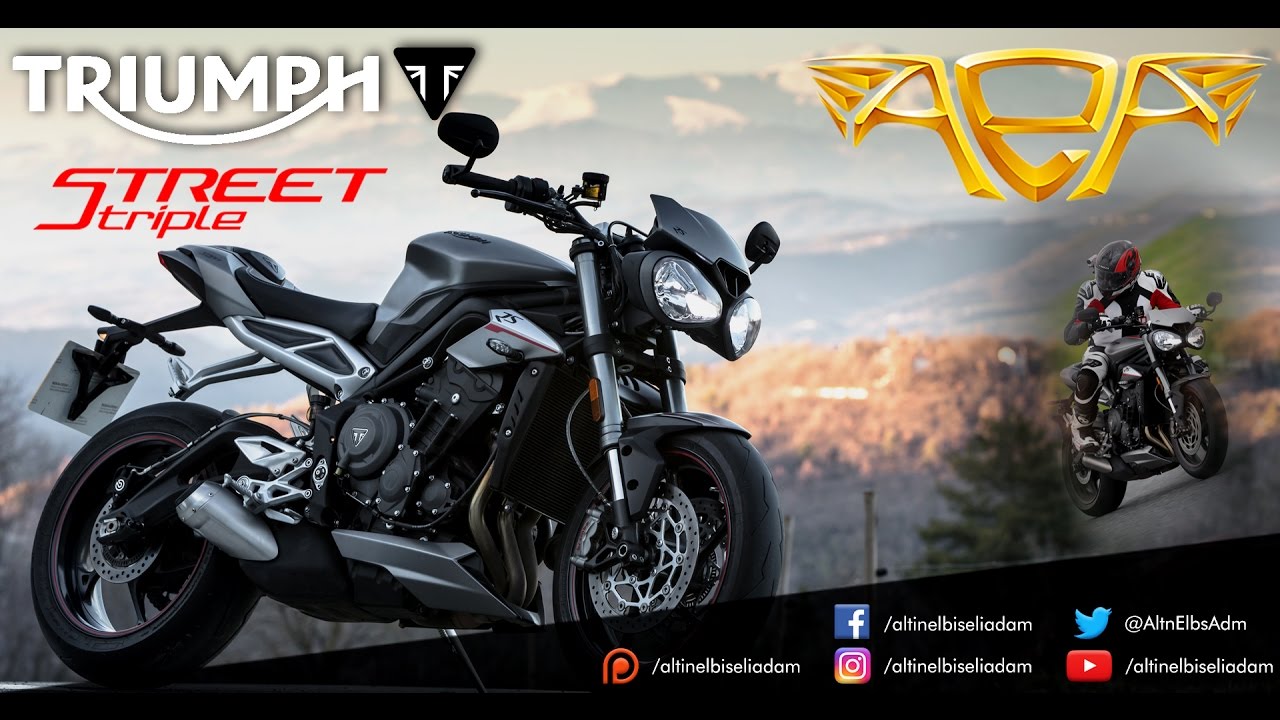 Triumph'un Yeni Gözdesi: Street Triple 2017