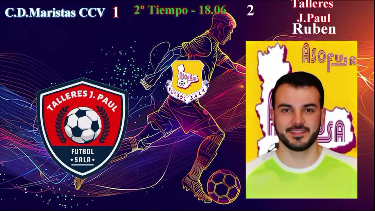 Asofusa Liga Bronce G1 C.D. Maristas C.C.V. Vs Talleres J.Paul 1-2 28/02/2026