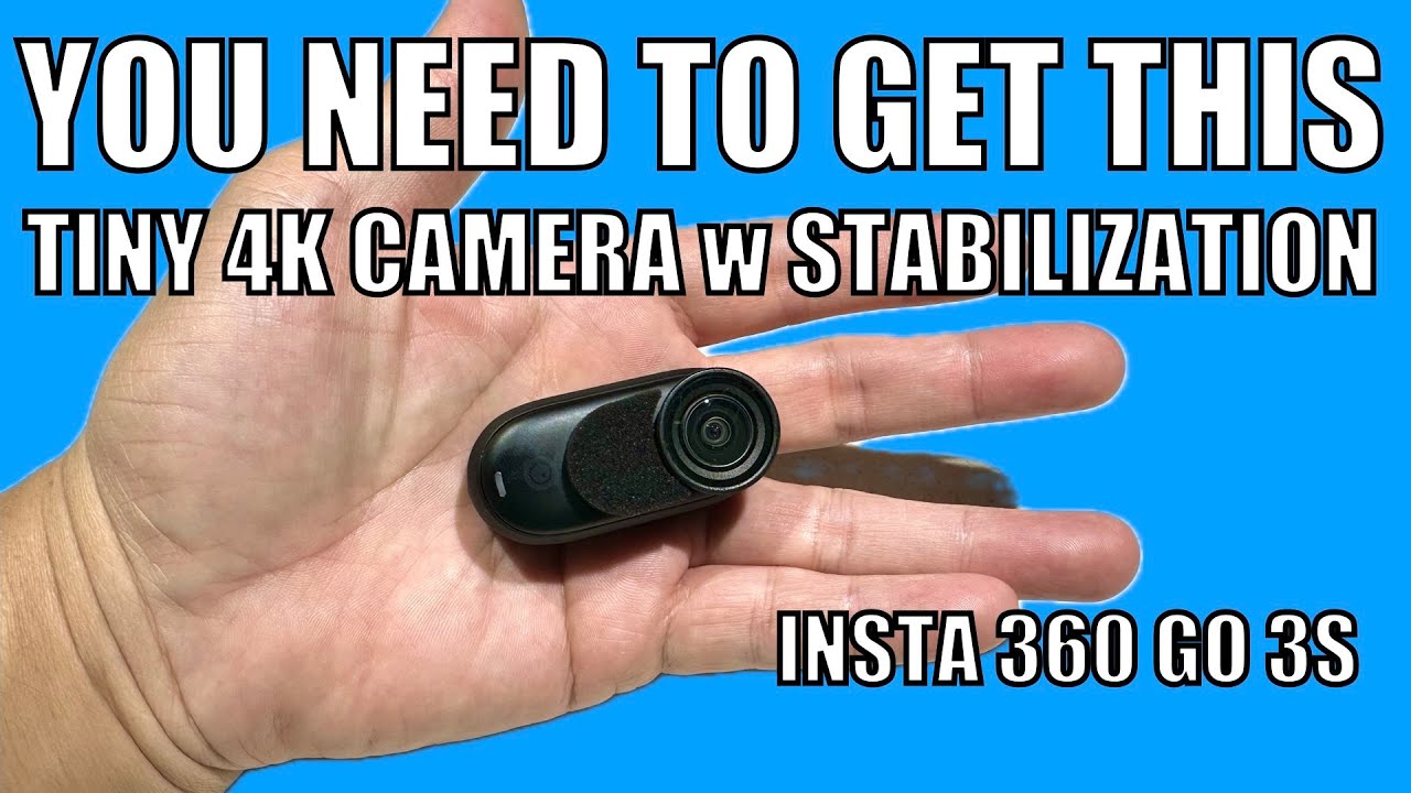 This Tiny 4K camera blew my mind! Insta360 GO 3S