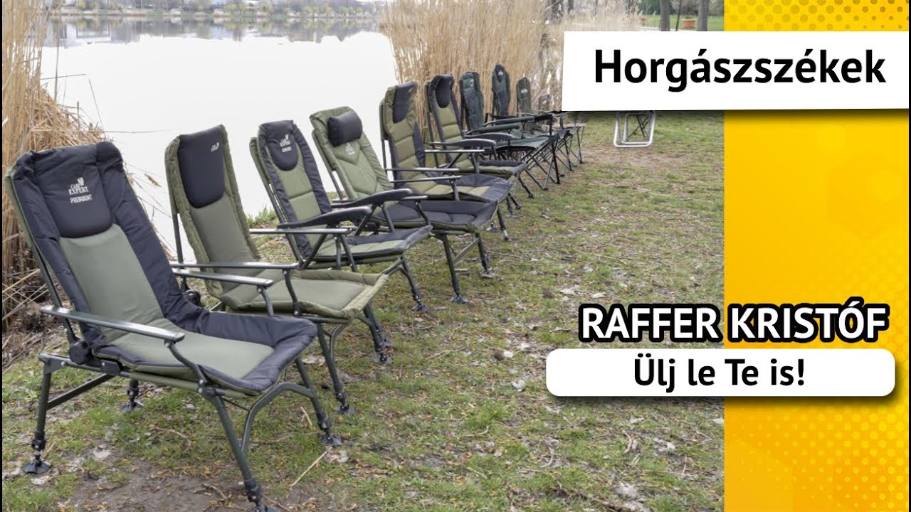 Ülj le Te is! - Ismerd meg horgászszékeinket! - Raffer Kristóf