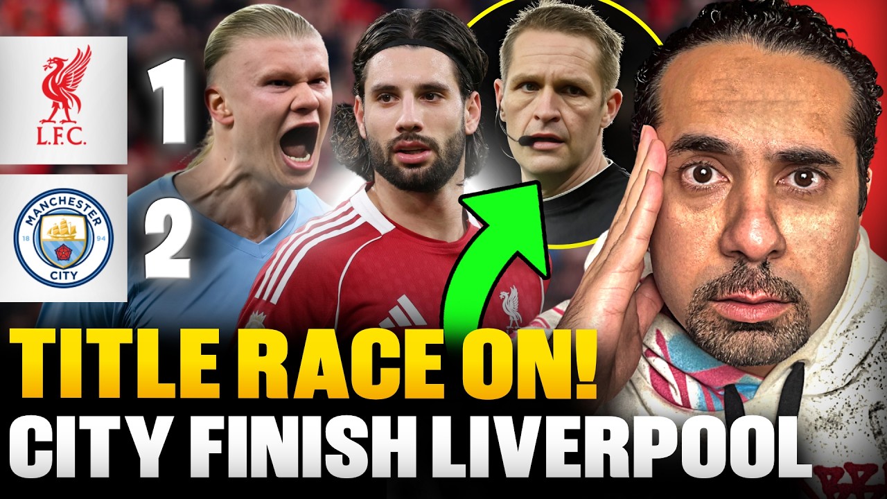 City Mentality Win at Anfield💪 Liverpool Bottle It🍼 Arsenal Worried⁉️ Liverpool Vs Man City Reaction