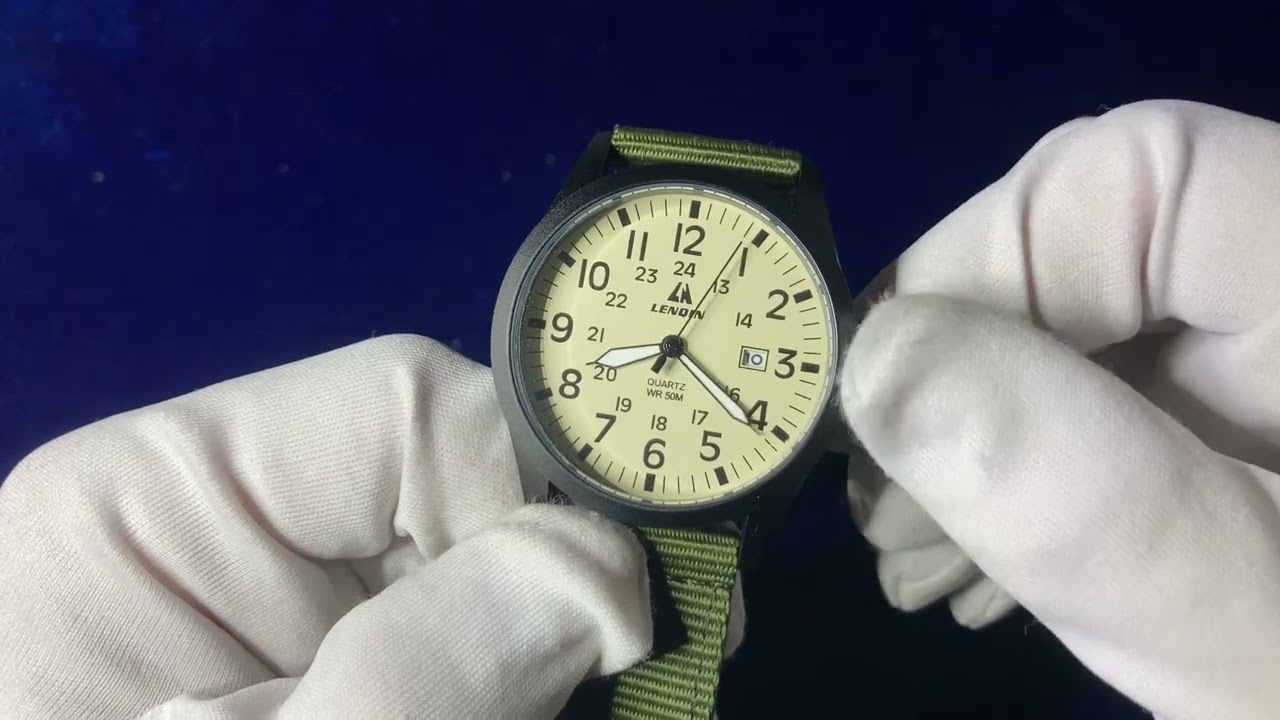 LN LENQIN Classic Military Field &ndash; Collector&rsquo;s Military Watch (Unboxing & Review)