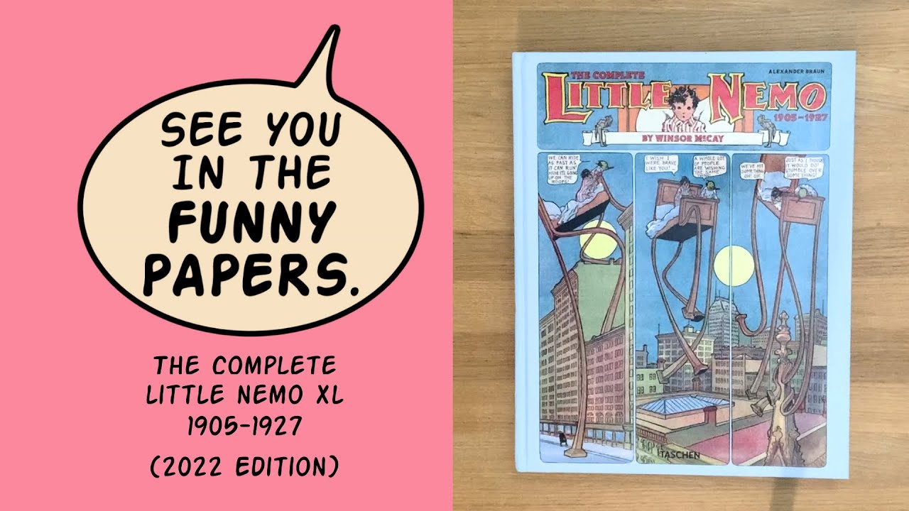 The Complete Little Nemo in Slumberland XL 1905-1927 (2022 edition) - Taschen overview flip-through