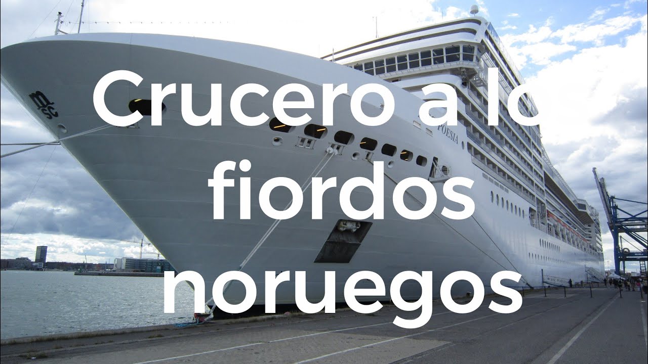 Crucero fiordos de Noruega - MSC Poesia  por Jose LuisTagarro @DisfrutoViajando