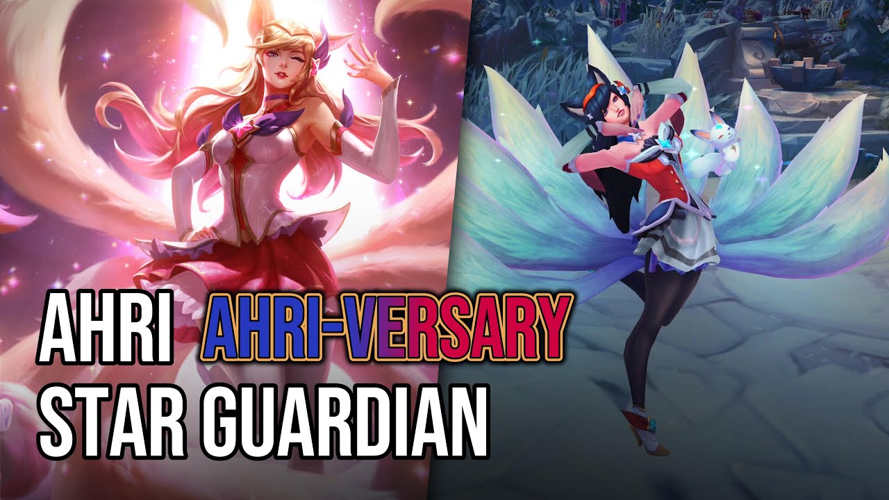 Ahri-versary Star Guardian Ahri Skin | League of Legends | Chromas Skin