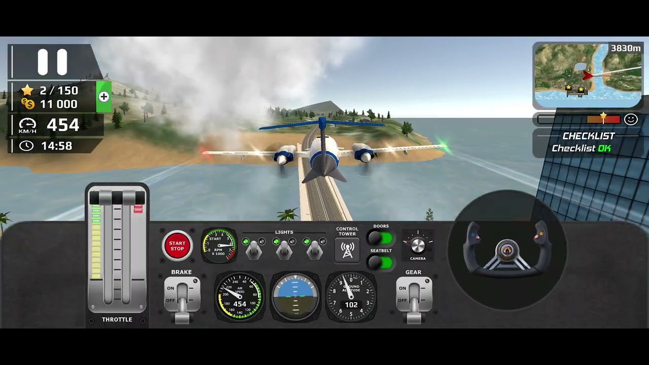 Airplane Flight Pilot Gameplay | Airplane Flight Pilot Mission 2 | Airplane Flight Pilot Level 2