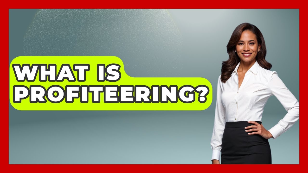 What Is Profiteering? - The Civil War Nerds
